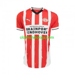 Camisola PSV Eindhoven Homem Equipamento Primeiro 2024-2025 Manga Curta